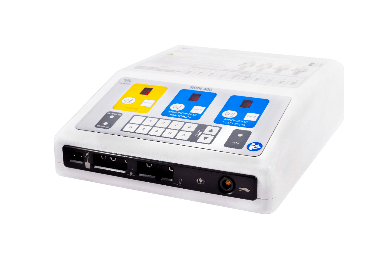 ЭЛЕКТРОСКАЛЬПЕЛЬ-КОАГУЛЯТОР ВЫСОКОЧАСТОТНЫЙ ЭХВЧ-400 СК-«НИКОР»